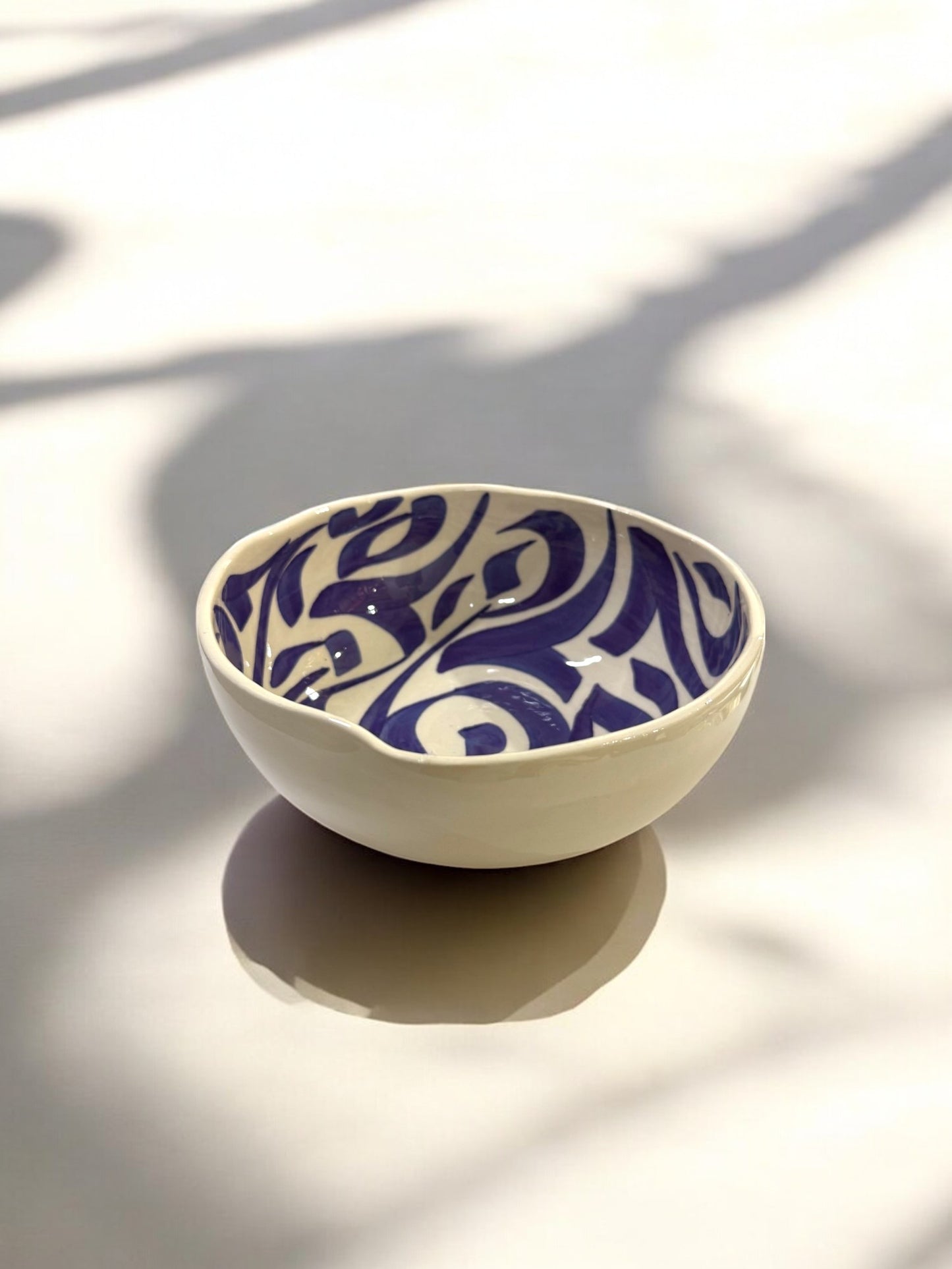 CALLIGRAPHY SOUP BOWL - New shape