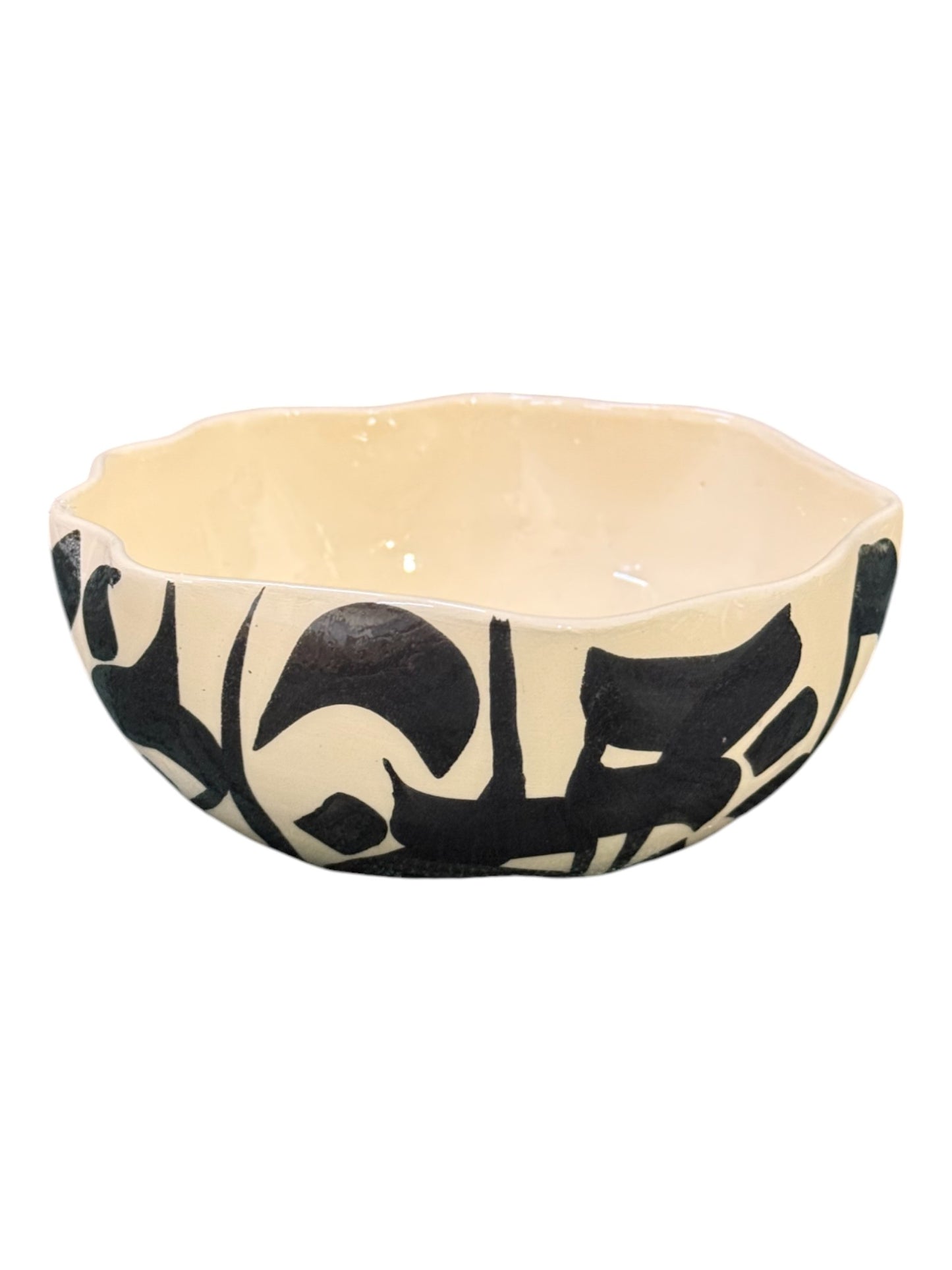 CALLIGRAPHY SOUP BOWL - New shape