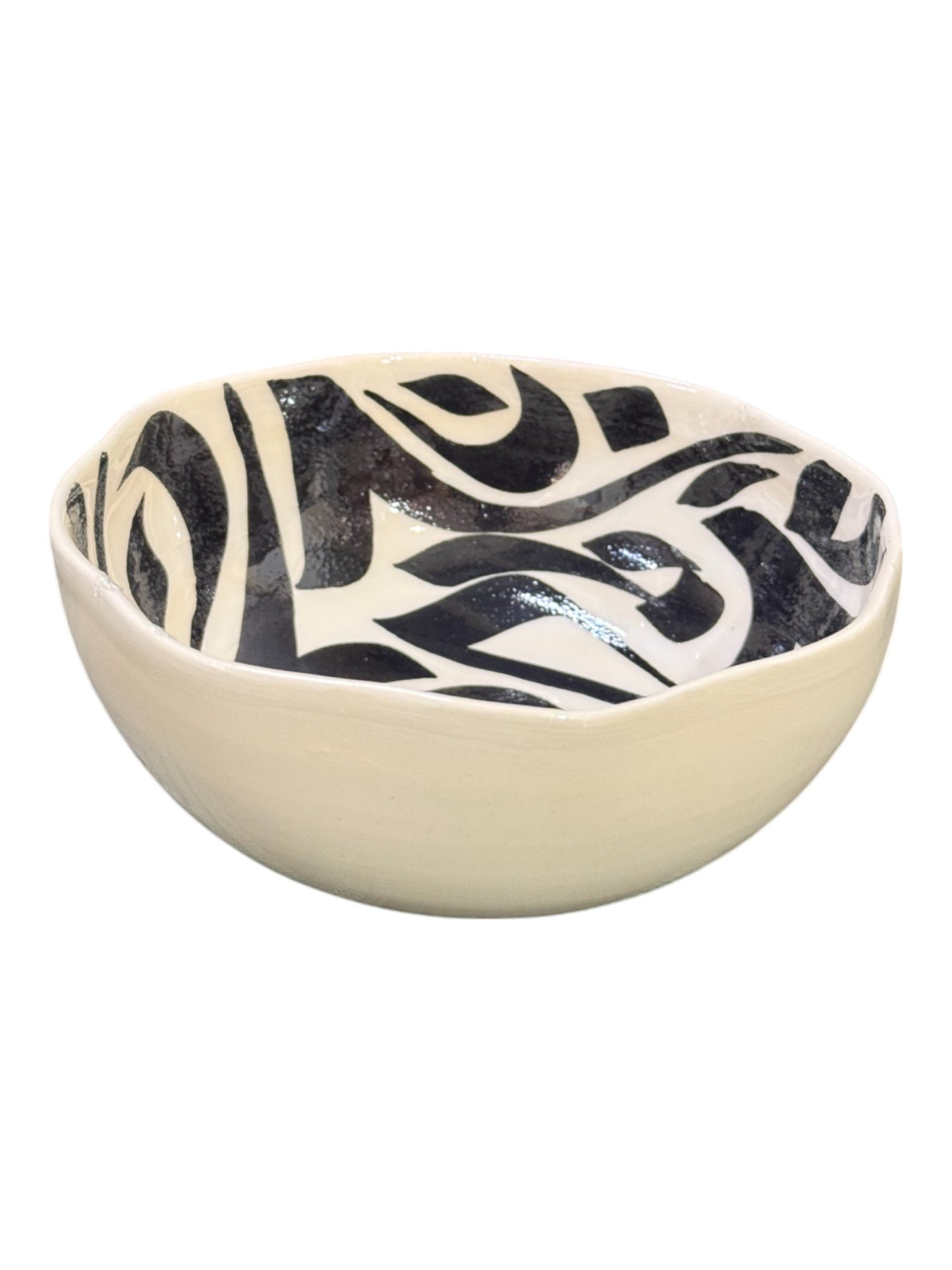 CALLIGRAPHY SOUP BOWL - New shape